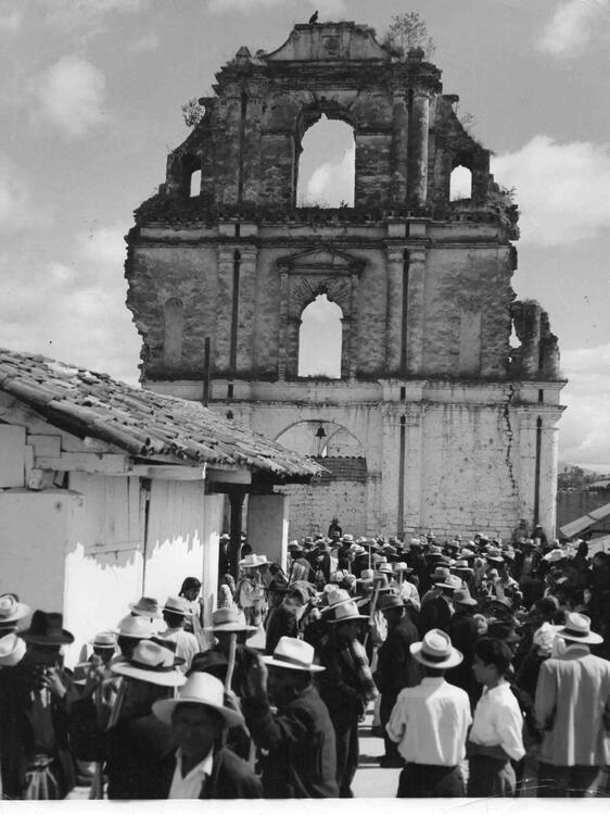 Iglesia destruida
